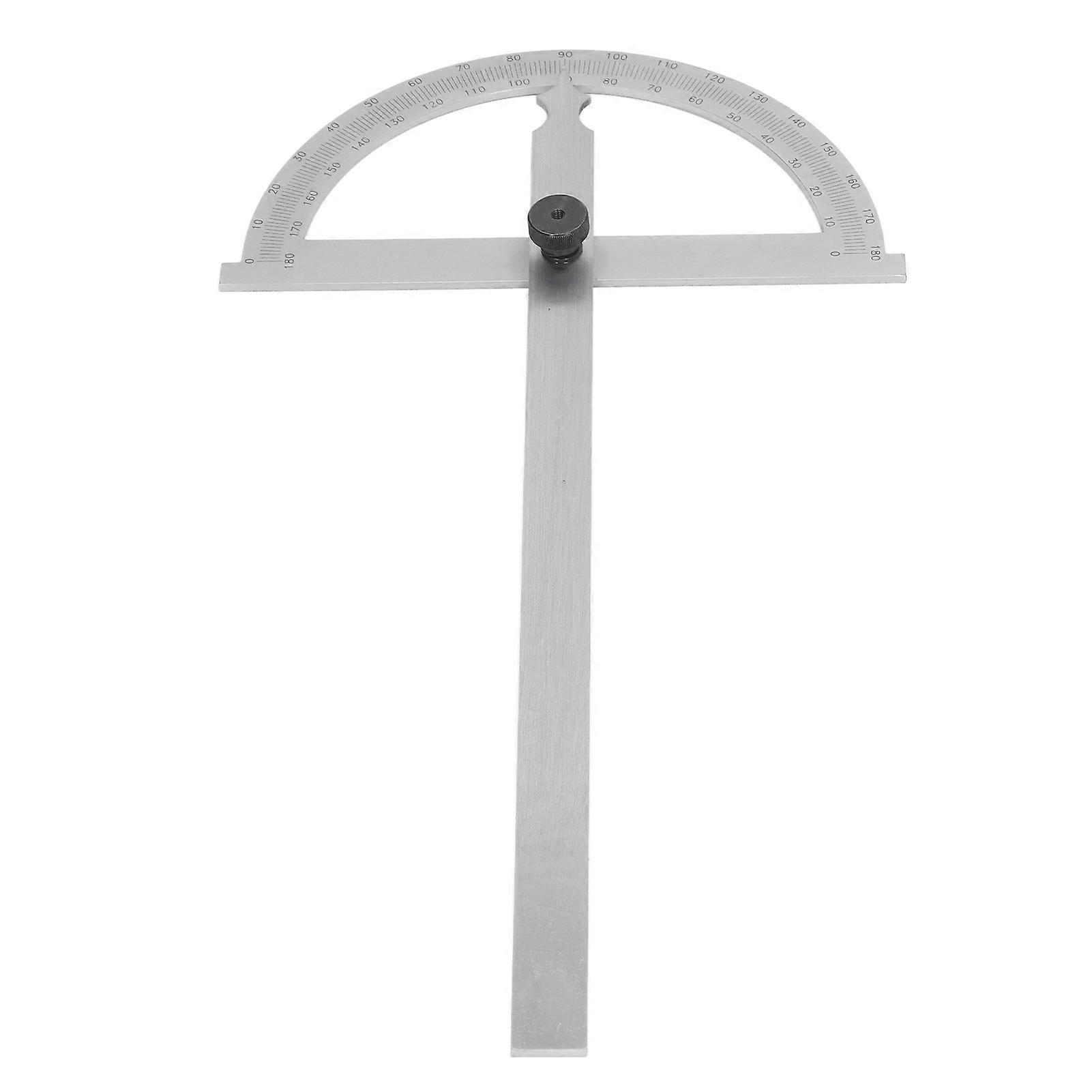 Angle Finder Carbon Steel Fastened Protractor with Scale Multifunctional Round Head Rotary Protractor