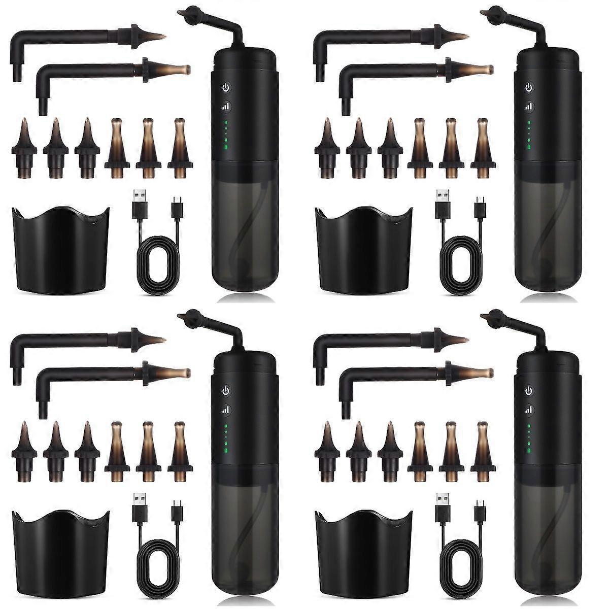 4pcs Automatic Electric Ear Cleaner Spray Earwax Intelligent Ear Flushing Device