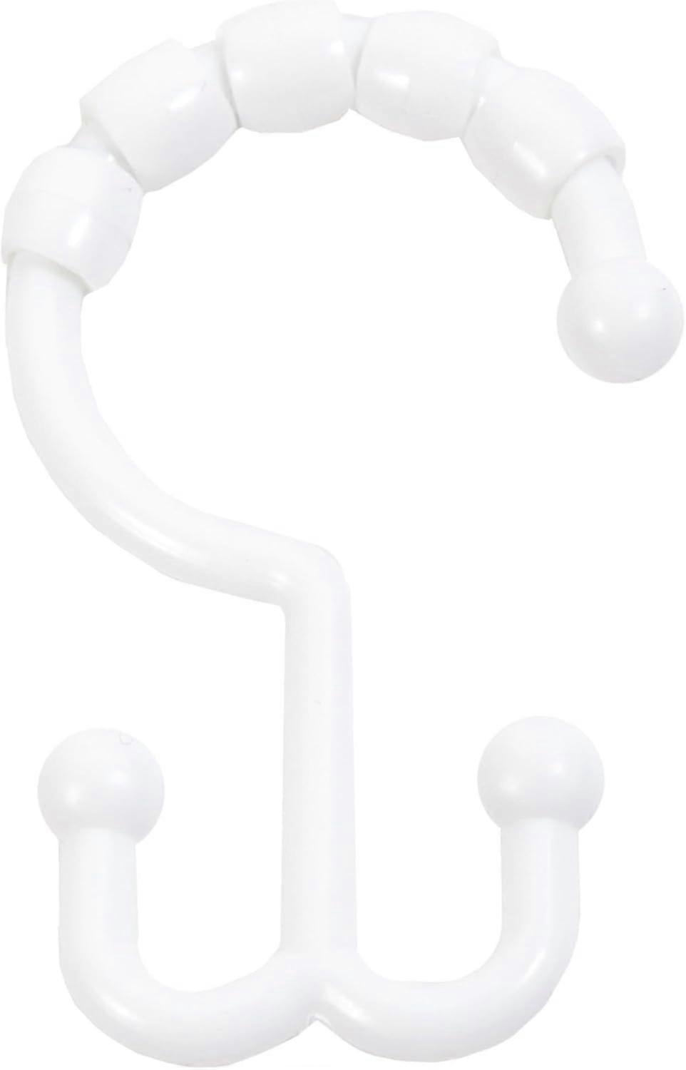 KN67125 Rust-Proof Gliding Plastic Beaded Shower Curtain