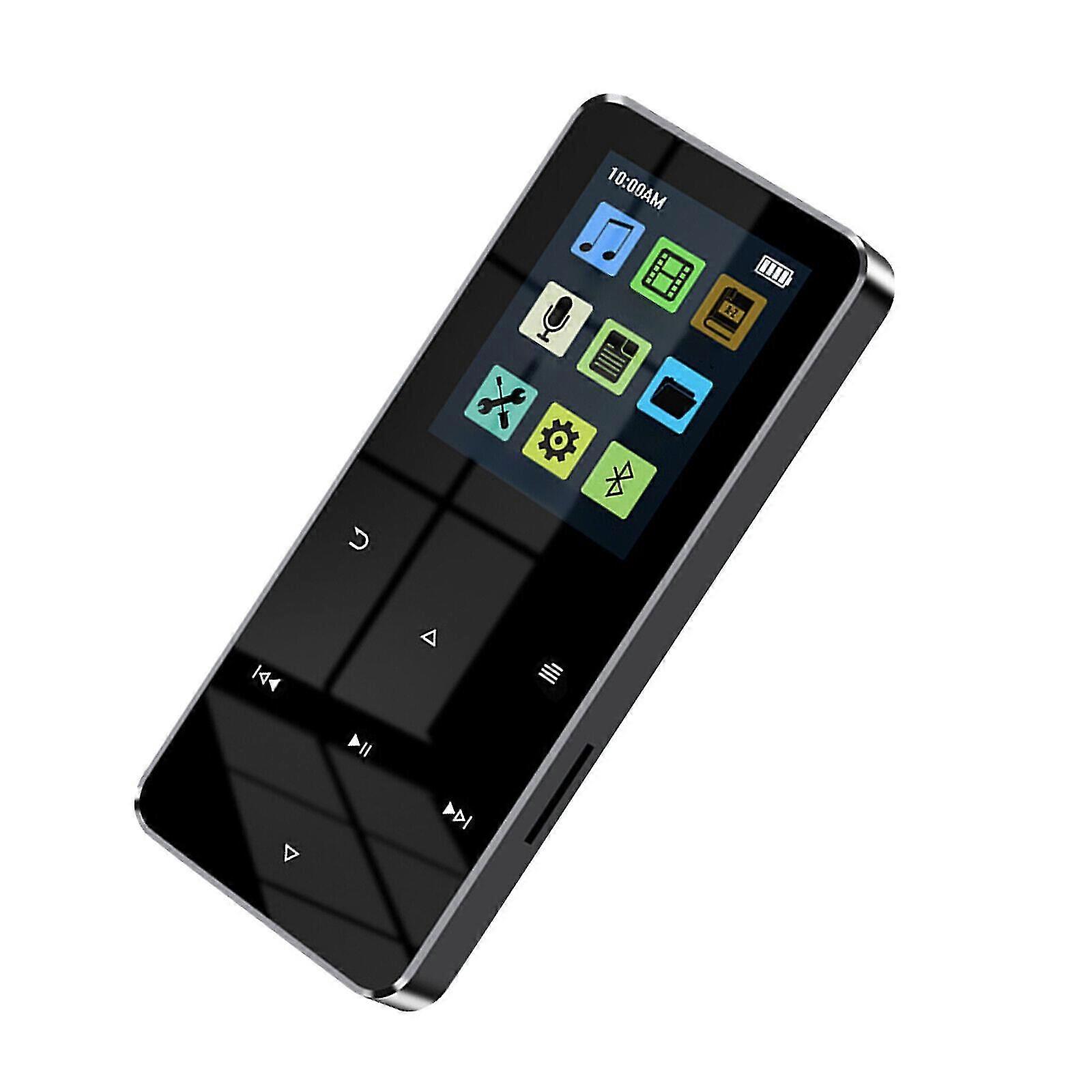 MP3プレーヤーBluetooth 4.2タッチスクリーンスポーツロスレスサウンドHifi音楽FMラジオFK