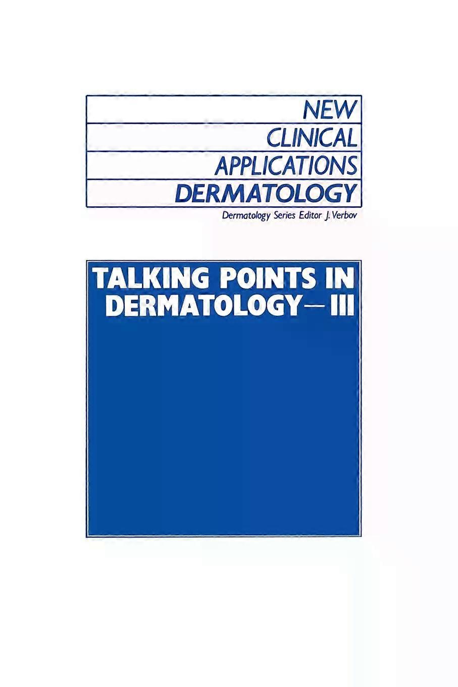 Talking Points In Dermatology  Iii Paperback