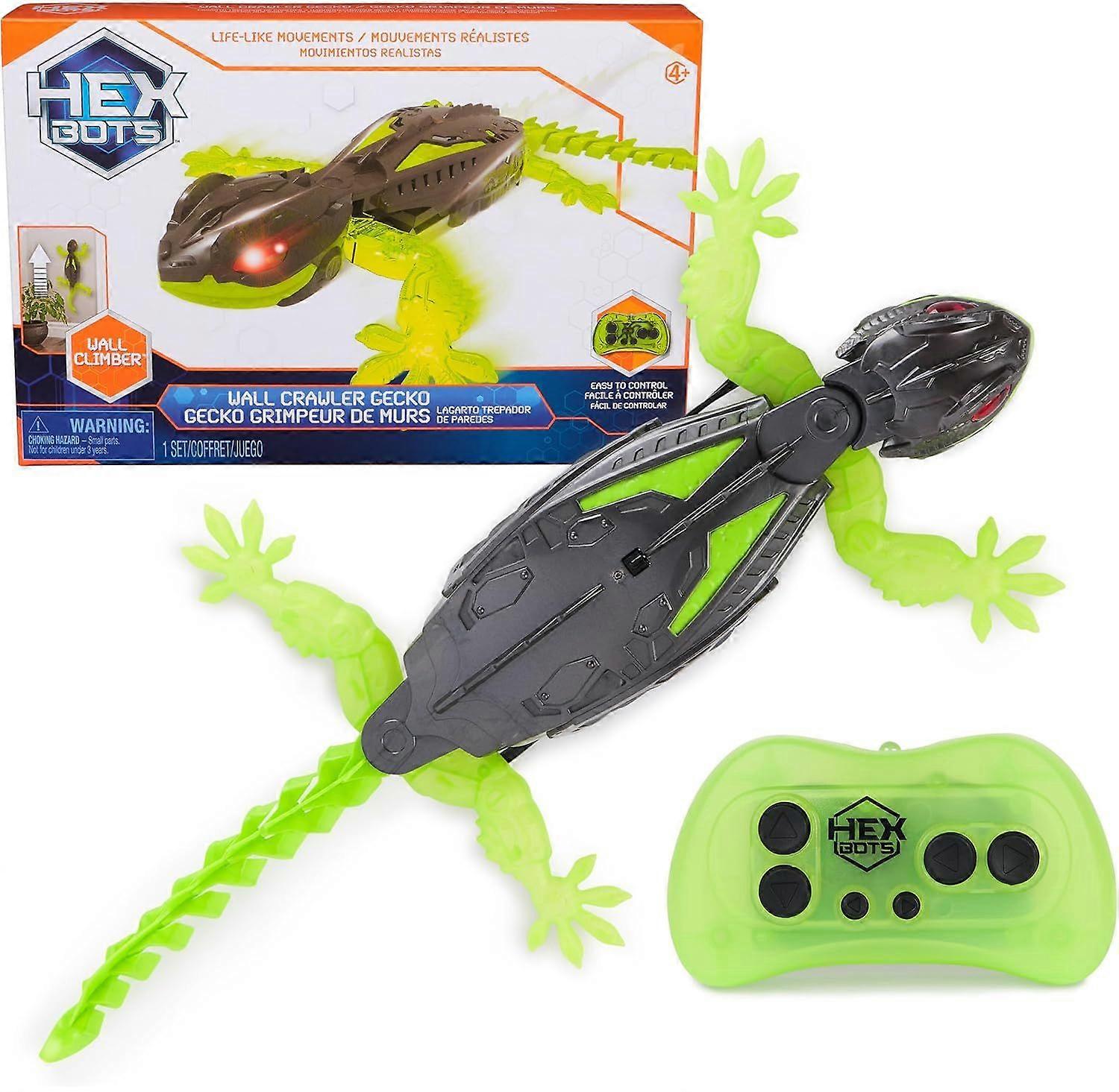Wall Crawling Gecko, an officially licensed climbing technology, rechargeable remote control robot children's toy, prank toy suitable for children age