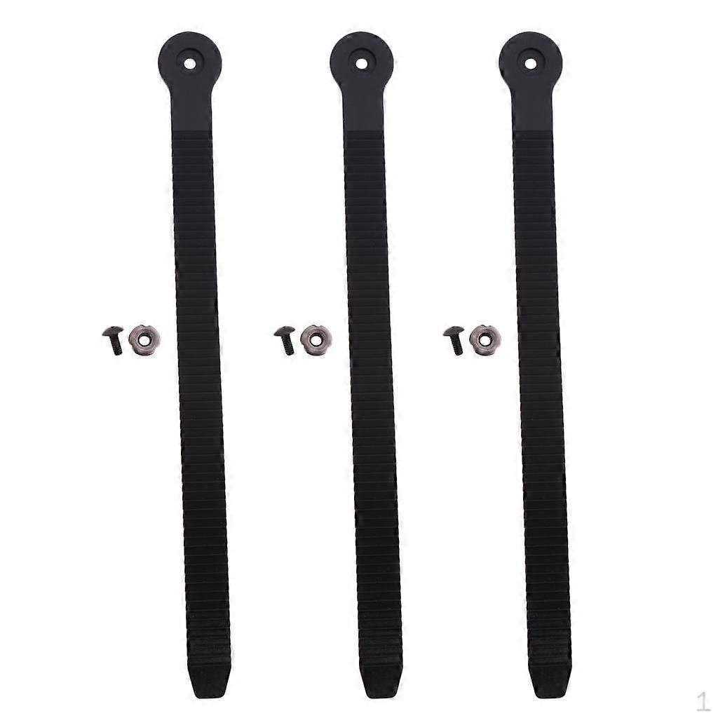 3pcs PU Inline Skating Strap Belt Kit Roller Boot Shoes accessories