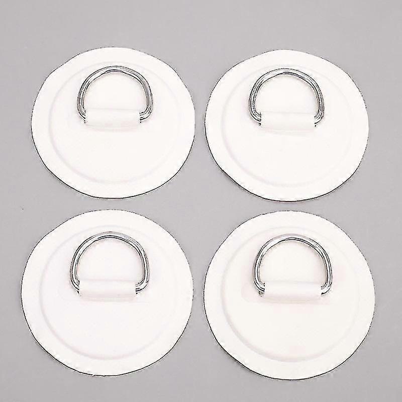 4pcs Surfbrett Beiboot Boot PVC Patch D Ring Deck Rigging Sup Runde Ring Pad