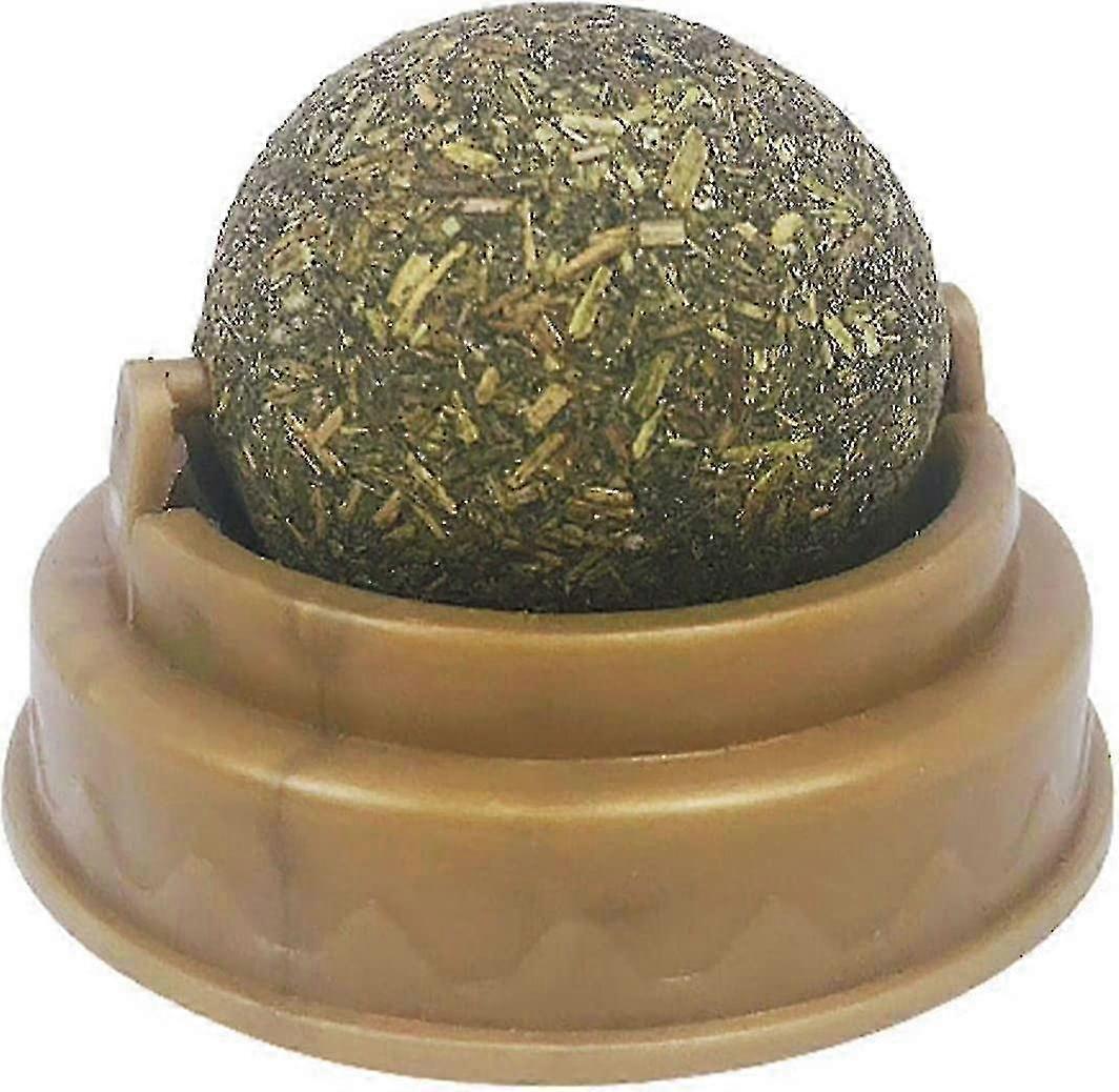 Cat Toy Catnip Ball 23 Pack Catnip Toys Balls | Auto-adhésif Ingrédients naturels Cat Mint Ball Safe Rotatable Catnip Balls Toy pour chat Licking Toys