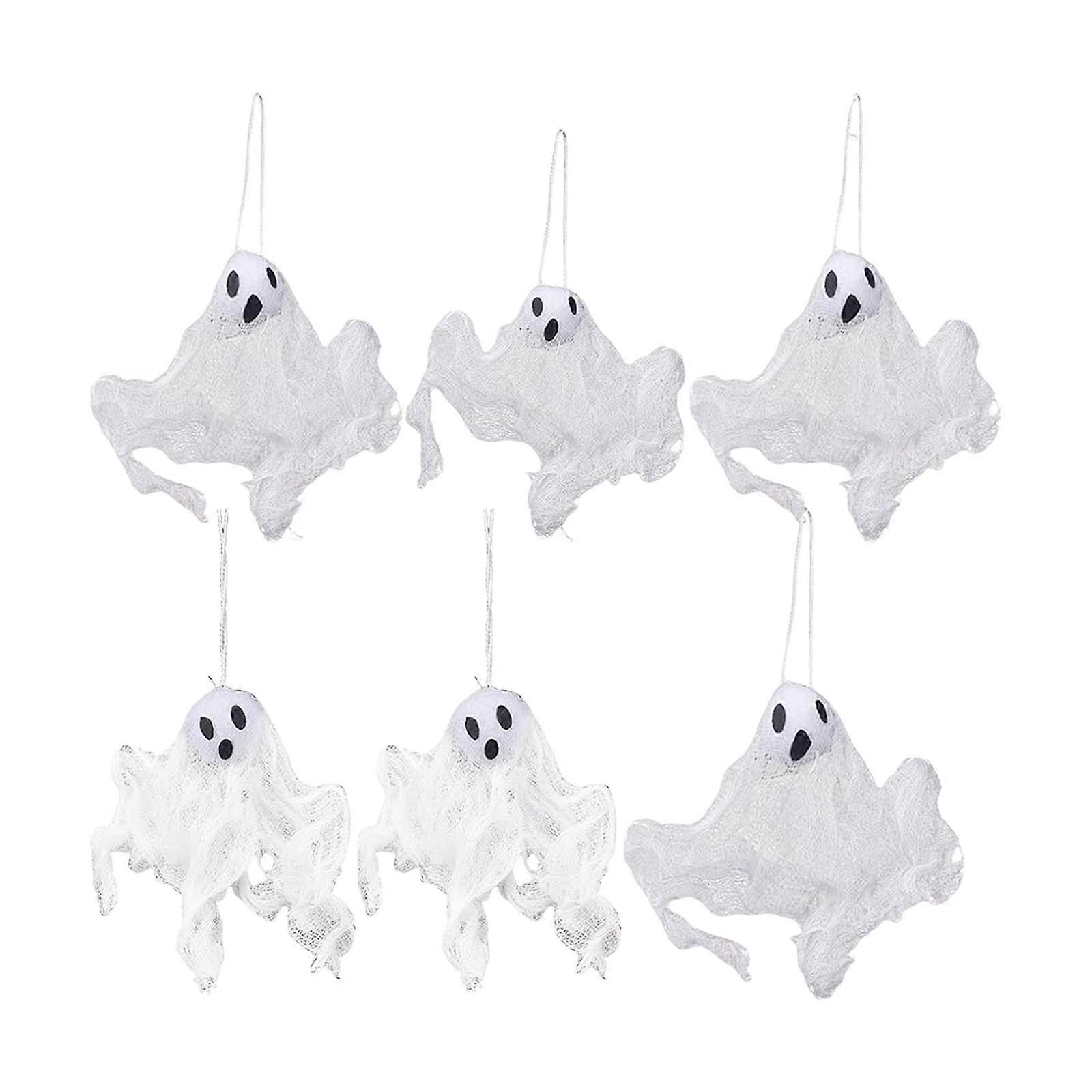 Efficient Halloween Specters Banners For Indoors Outdoor Party Decorations With String Loop Multicolor