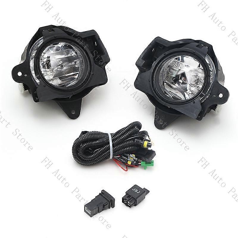 1Set Foglamp Foglight For Toyota Hilux Vigo MK7 2012-2016 Front Bumper Fog Light Lamp