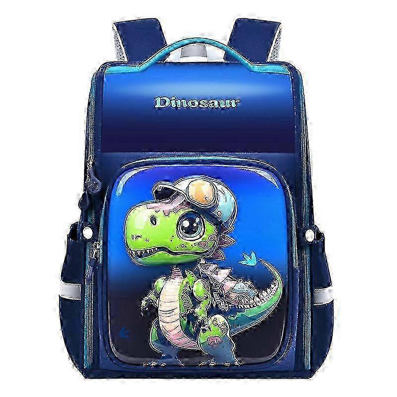Cartoon Integrated Ergonomic Backpack for Elementary Students