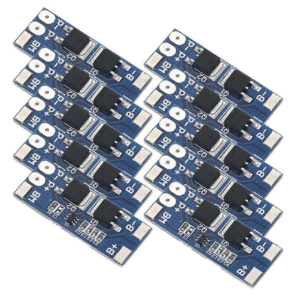 2S 7.4V Lithium Battery Protection Board 8.4V Charging 8A Current 15A Current Limiting 2 Strings of Lithium Battery