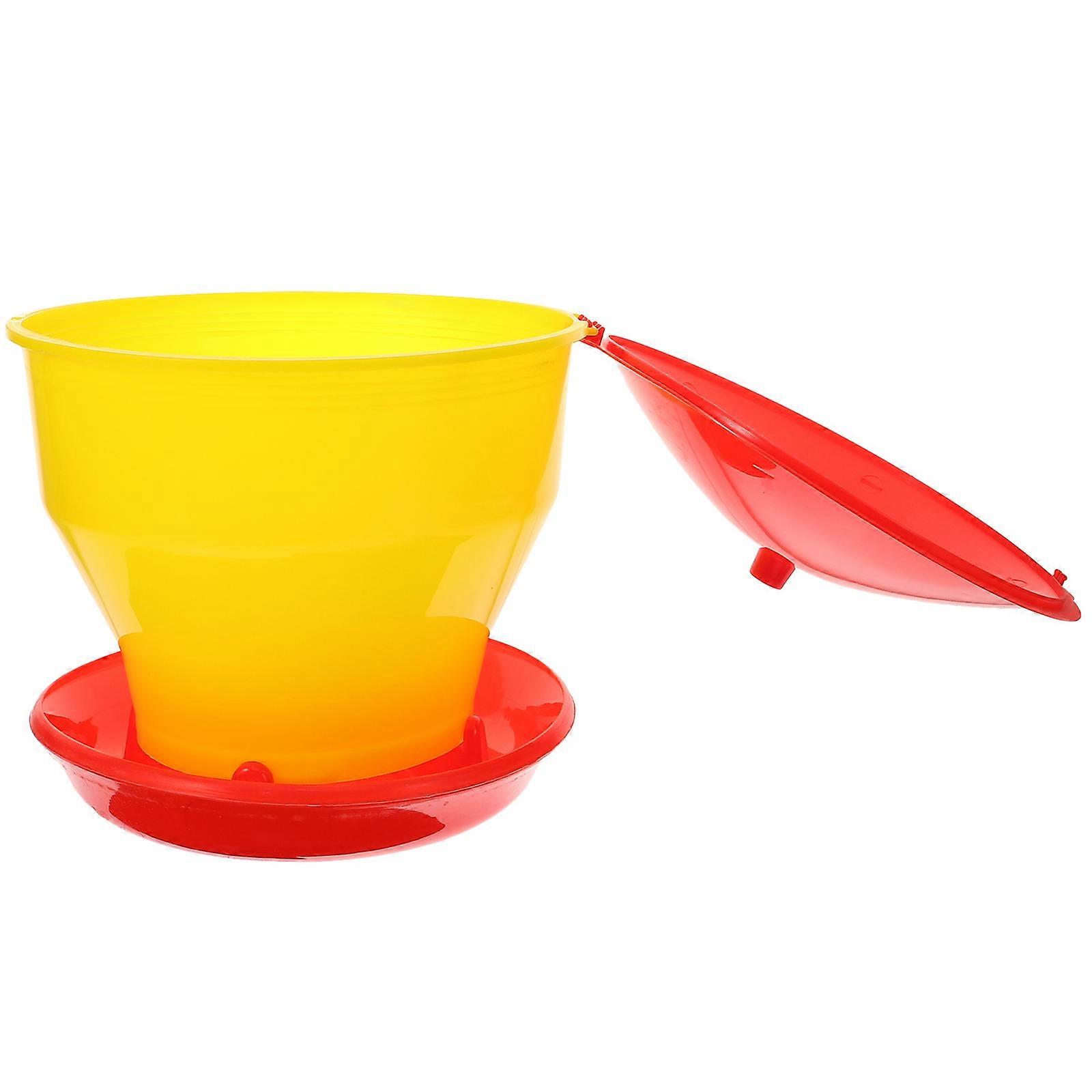 Plastic Chicken Feeder Automatic Feeder for Home Use