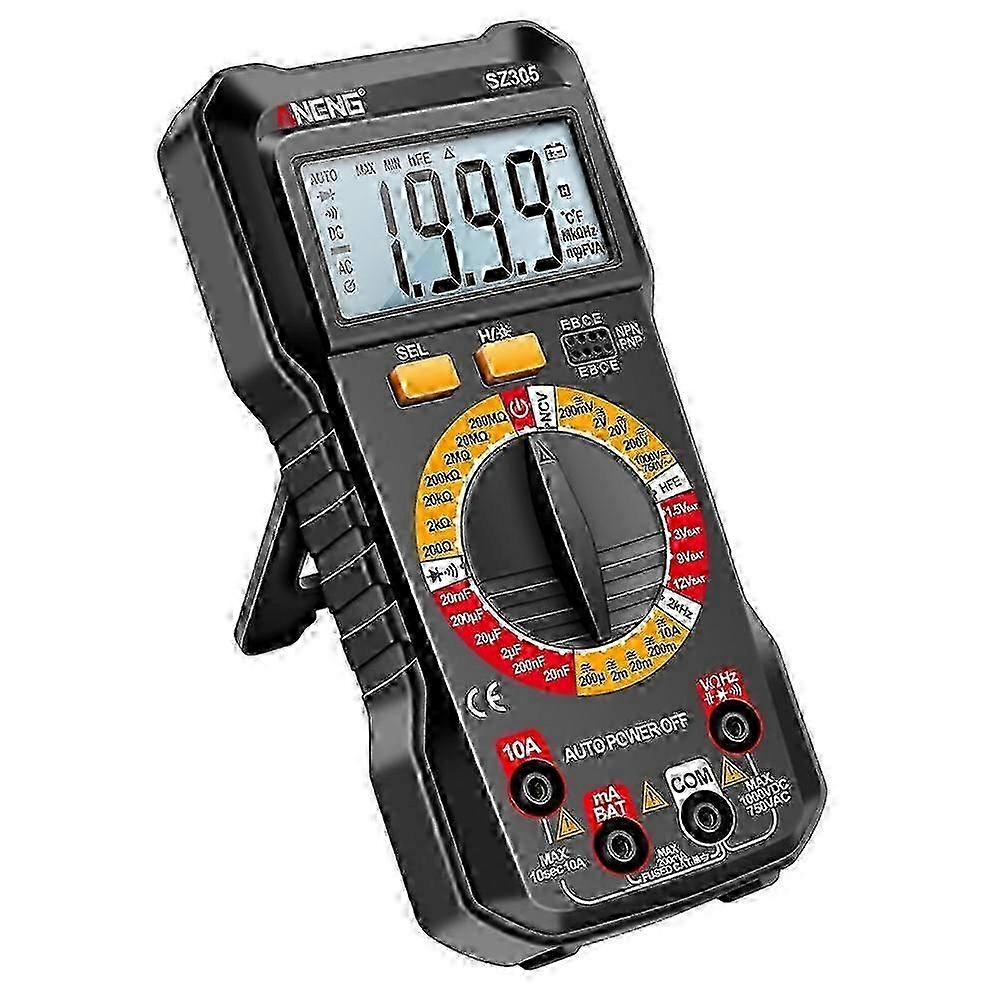 ANENG SZ305 High Accuracy Digital Display Multimeter Universal Portable Backlit Meter with Stand