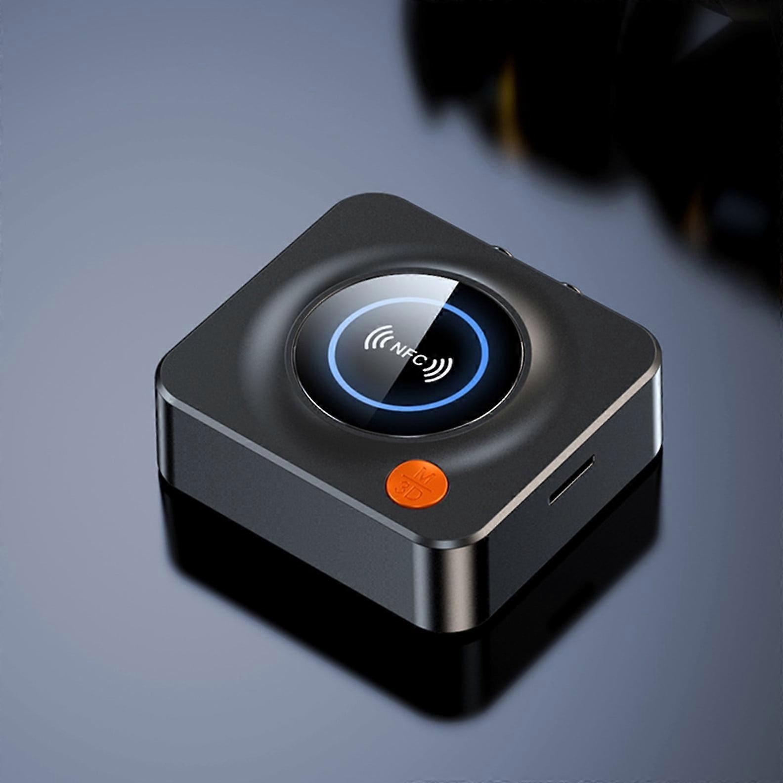 Cyber Monday Deals 2024: Viflosae Bluetooth 5.1 Transmitter Receiver Adapter, 3-in-1 HiFi Audio with NFC, compatible with NFC devices