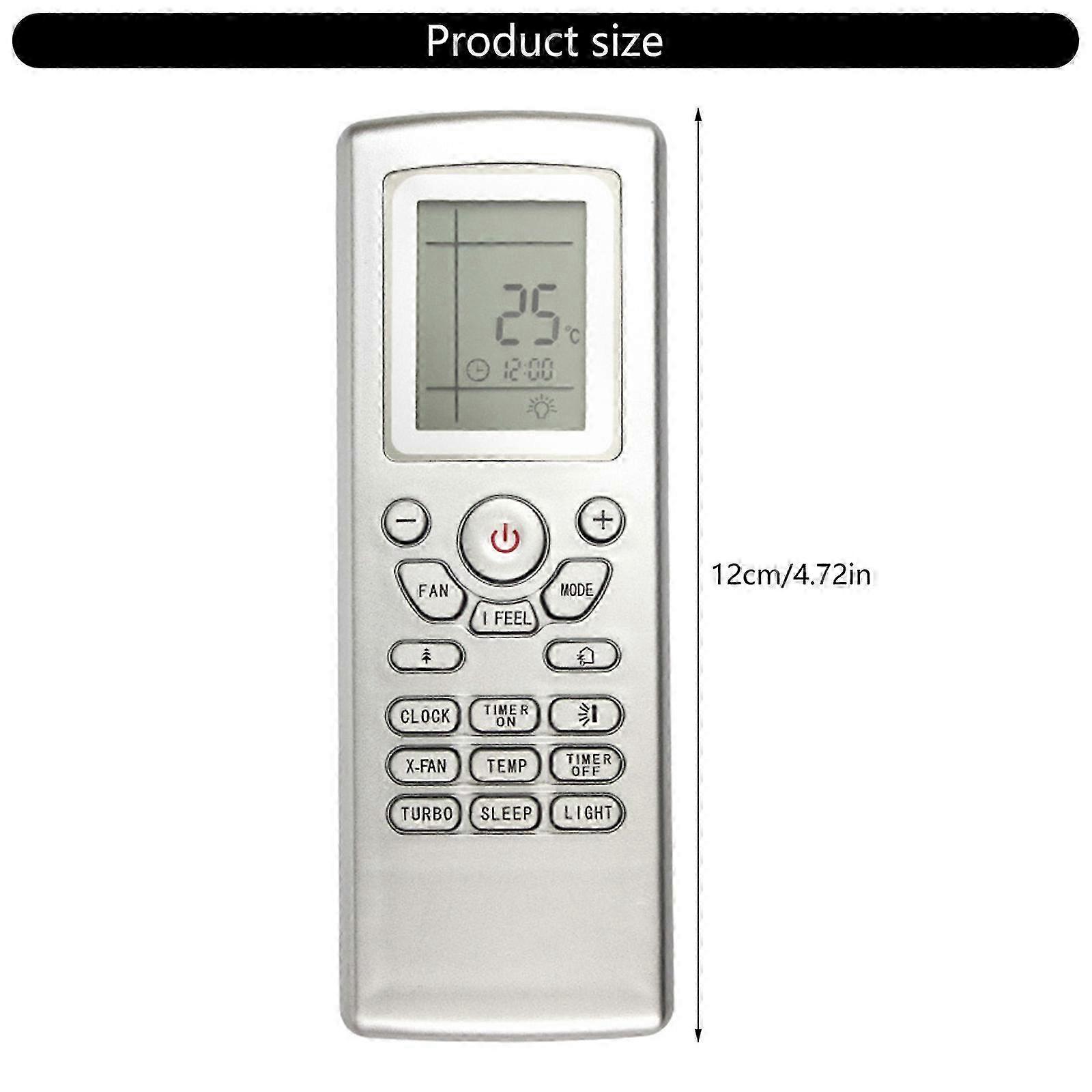 User Friendly Remote for YT0F,YT1F1,YT1F2,YT1F3,YT1F4,YT1F,YT1FF,YB1F2 Air Conditioning for Various Setting Controller