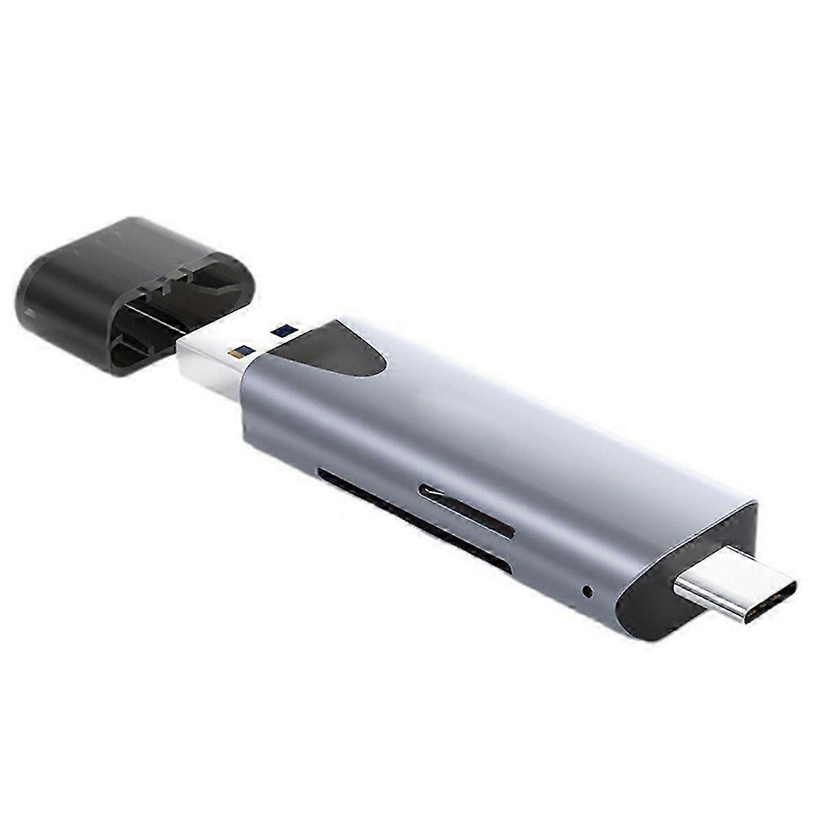 2 in 1 Type-C/USB 3.0 Card Reader TF/SD Card Reader High Speed Card