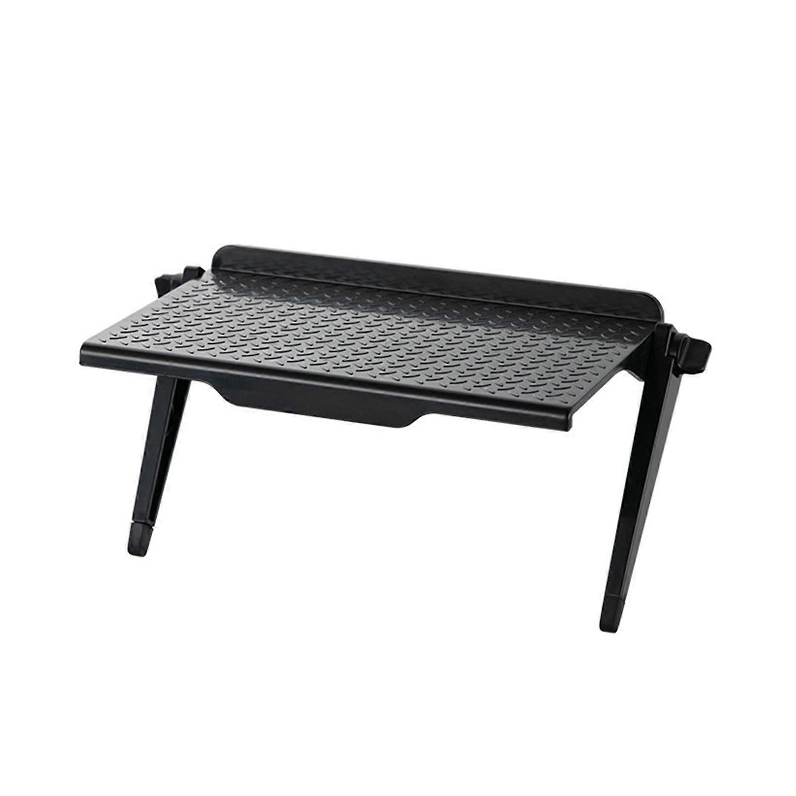 TV Top Shelf Monitor Screen Storage Shelf Strong Load-bearing Simple Installation Adjustable 2-leg Monitor Shelf Storage Rack