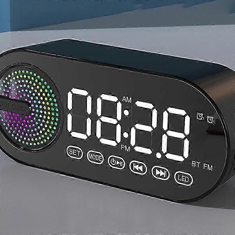 Wireless Speaker Small Stereo With Clock And Alarm Clock