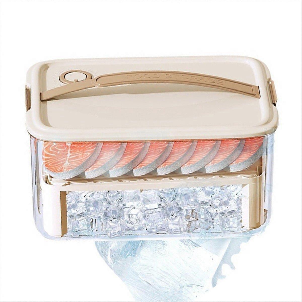 Camping Food Storage Box - Sealed Fresh Keeping Container for Picnic,