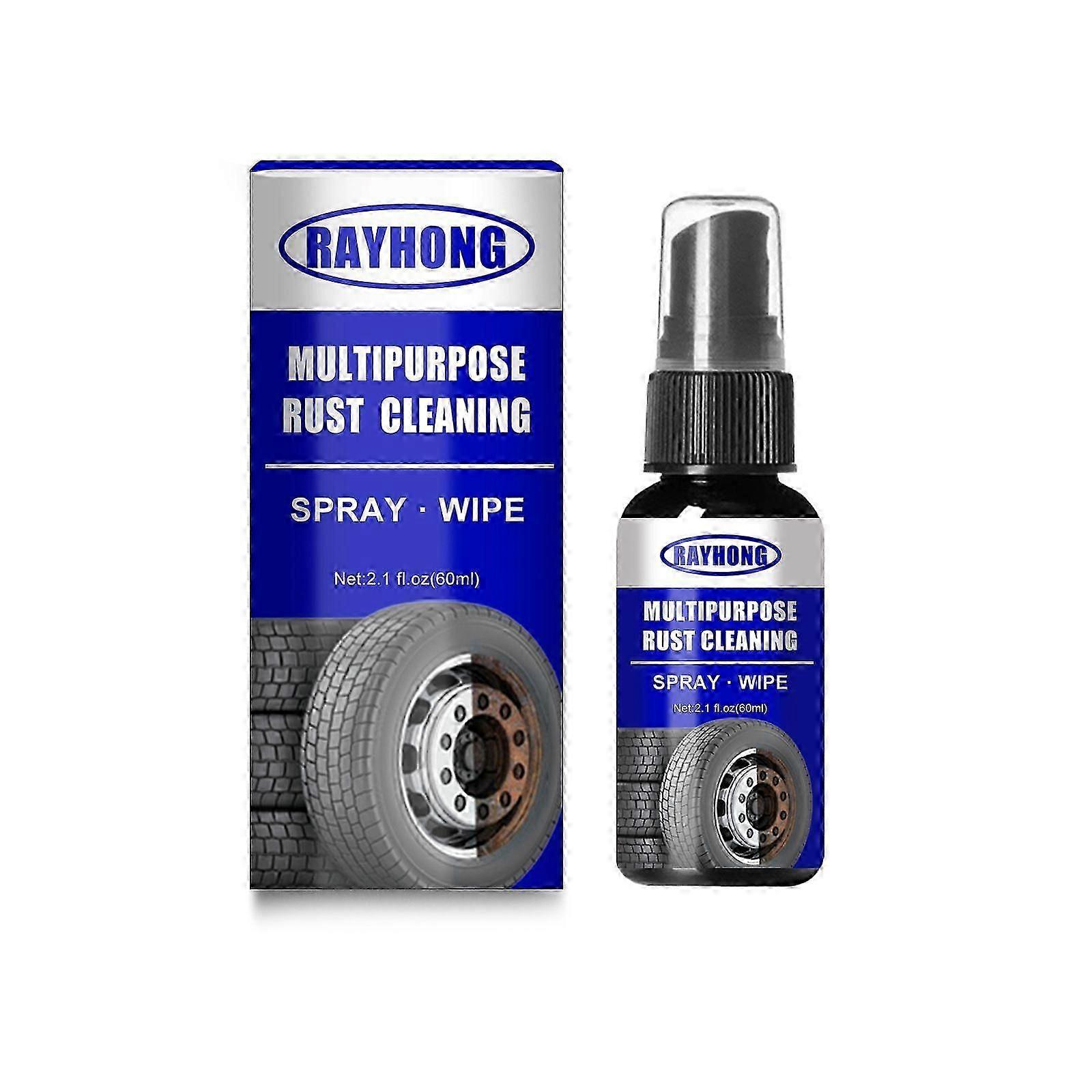 Rust Remover Spray utilizes citric acid and sodium gluconate to effectively dissolve rust and corrosion