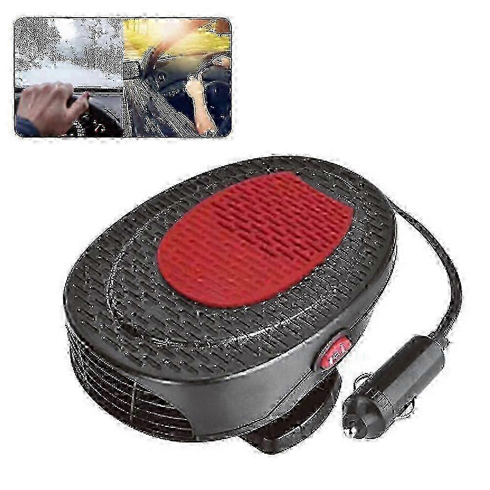 12v 150w Car Heater And Cooler 2-In-1 - Portable Windshield Defogger With Low Noise Energy-Efficient Design For Winter/Summer Use_1