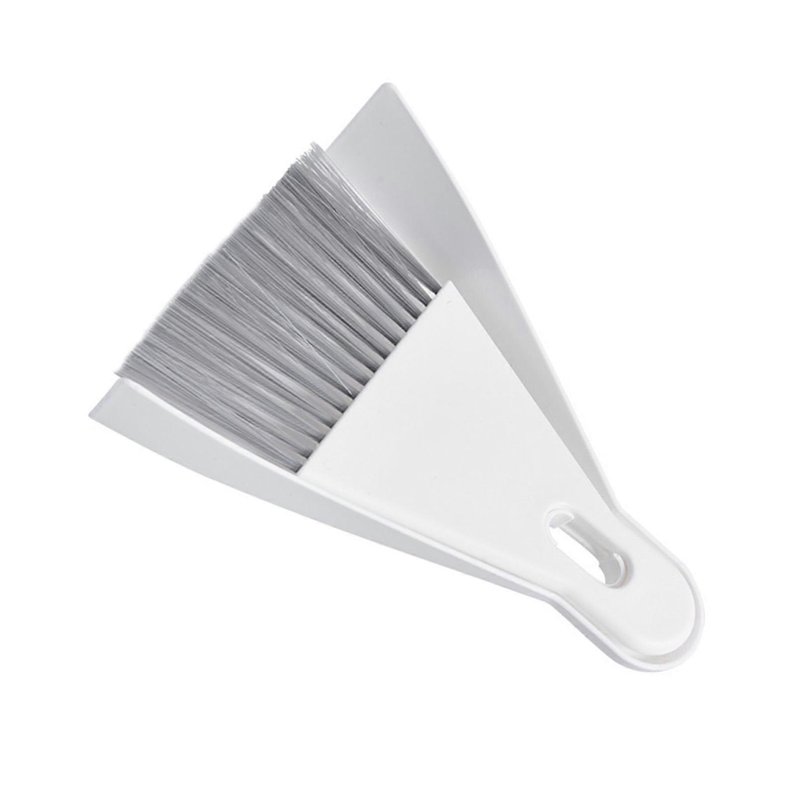 Thin Cleaning Tool Set Brushes Vertical Storage Solution Compact Design For Dense Residences  grey