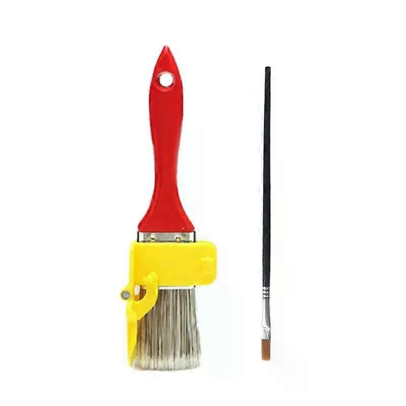 Edging Color Separation Paint Brush Handheld Paint Edger Tool Ideal for Indoor and Outdoor Use on Walls and Ceilings