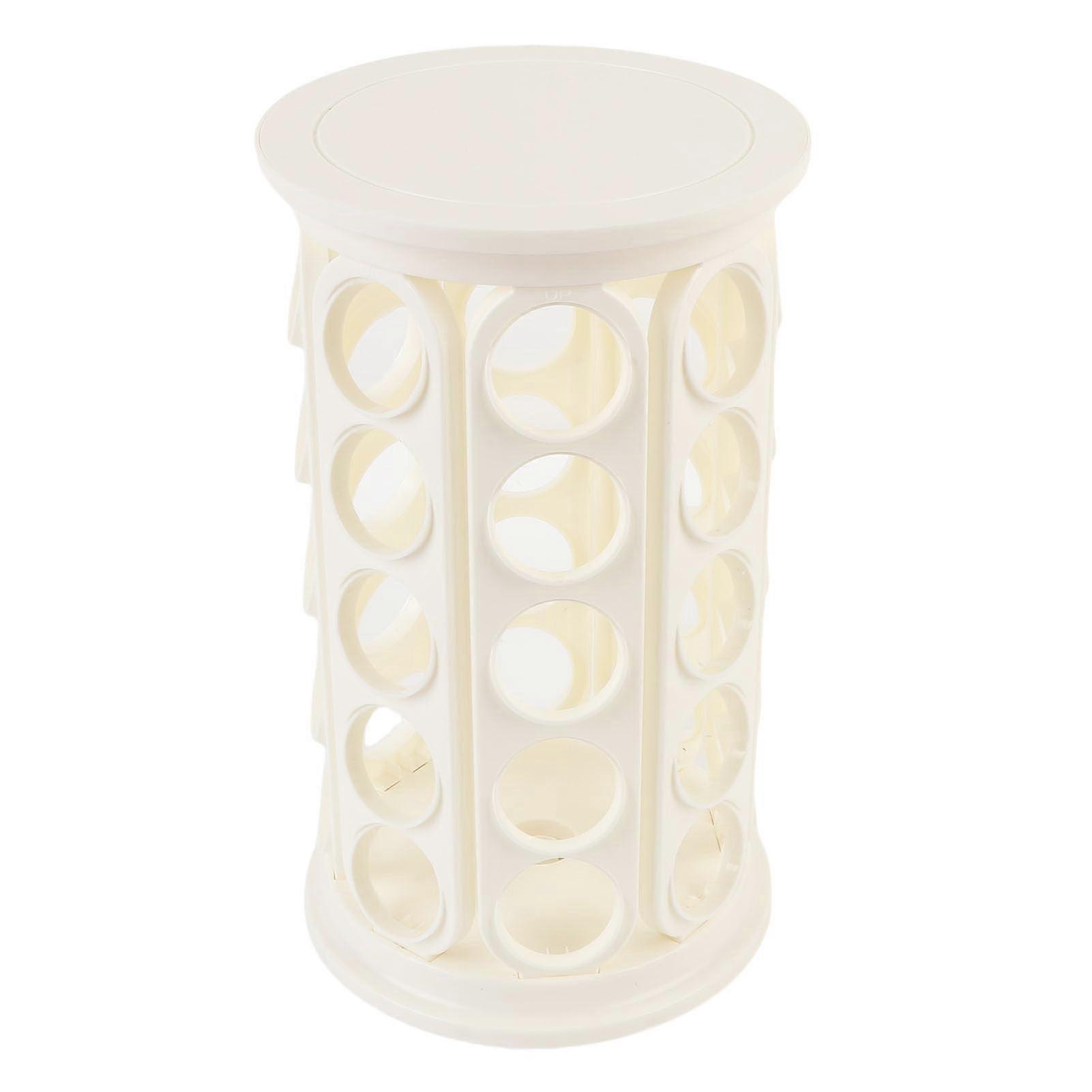 Coffee Pod Holder 360° Rotating Coffee Capsule Organizer for 40 Capsules SpaceSaving Stand
