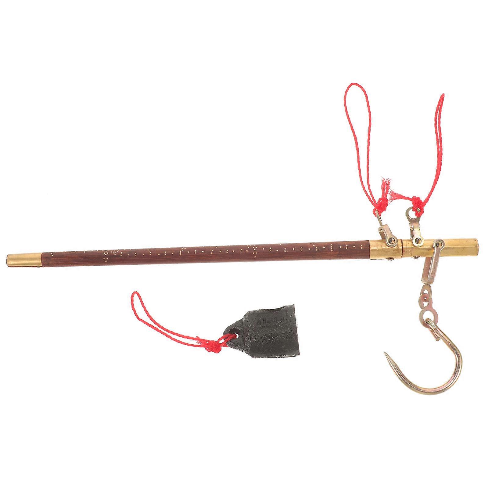 Classic Handheld Wooden Sets Rectangular Scale For Household With Accurate Measurement Assorted Color