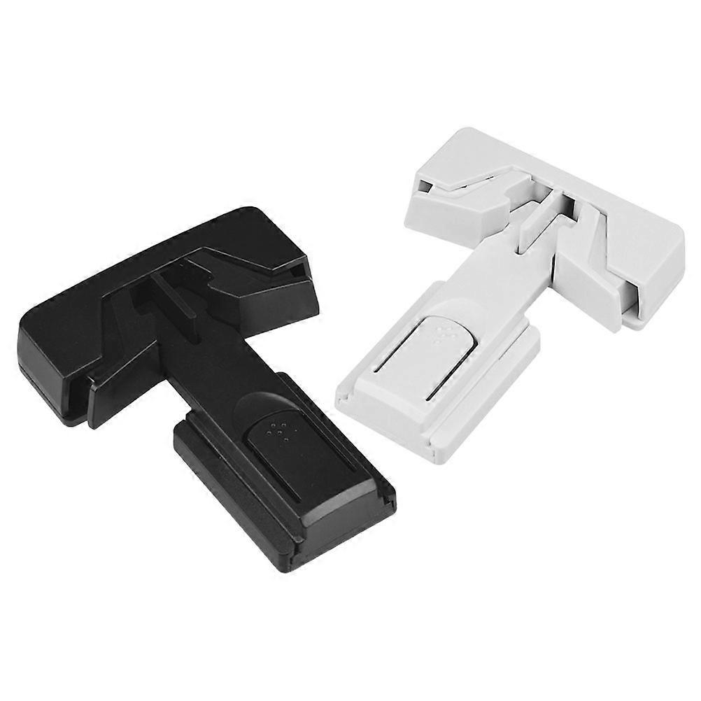 Child Locks For Drawers And Cupboards In Assorted Color Made Of ABS To Protect Against Finger Pinching 2Pcs