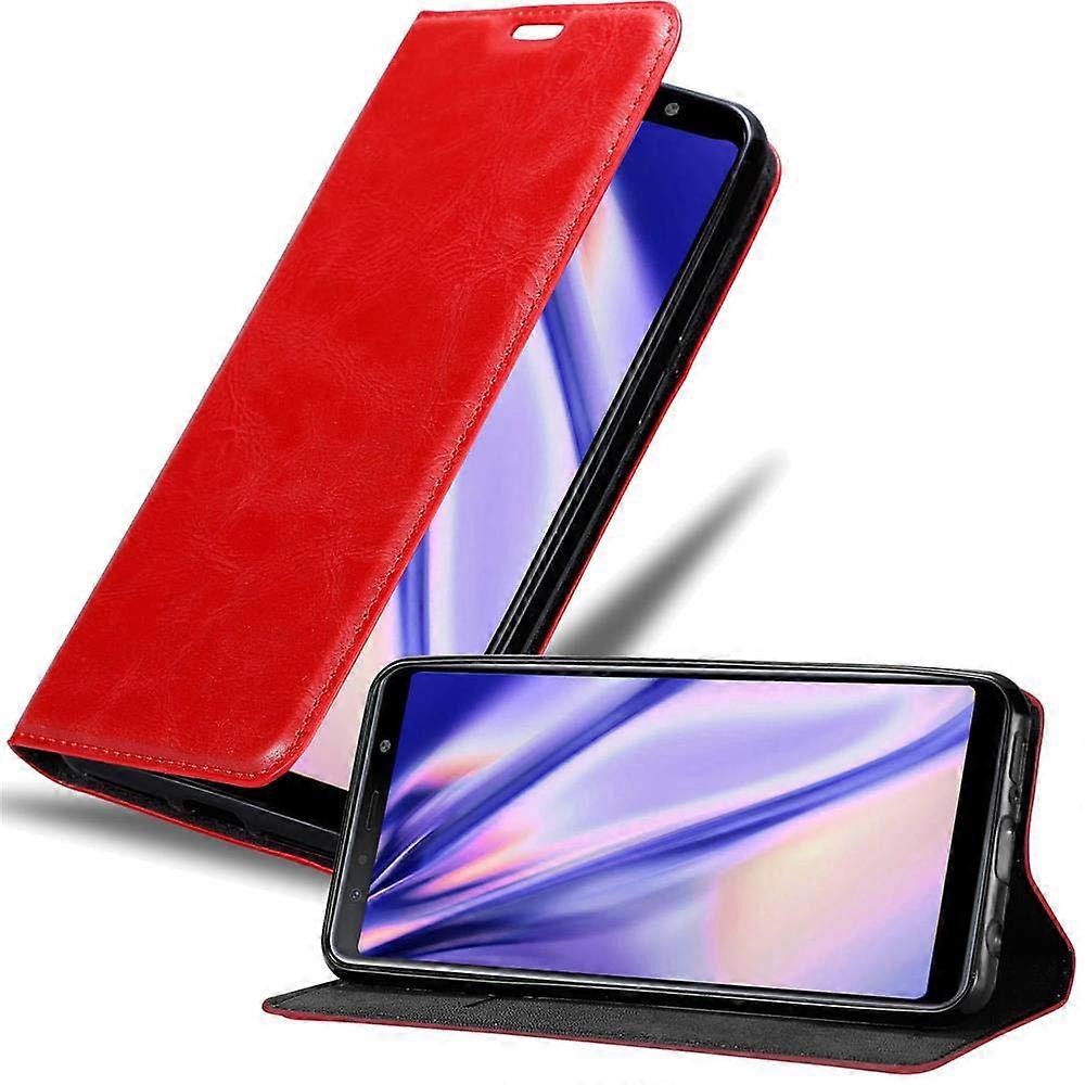Samsung Galaxy A7 2018 Case - Protective Case with Stand Function and Card Slot