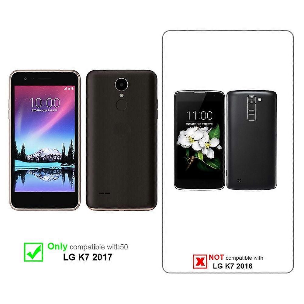LG K7 2017 Θήκη - Προστατευτική θήκη με λειτουργία βάσης και υποδοχή κάρτας