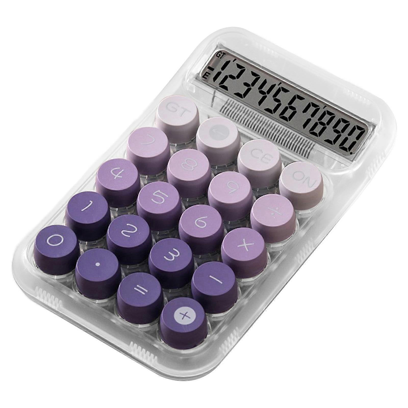 VALSEEL Scientific Calculator, 10-Digit Large Display & Buttons, Clear LCD, Ideal for Office, School, Home, Business Use