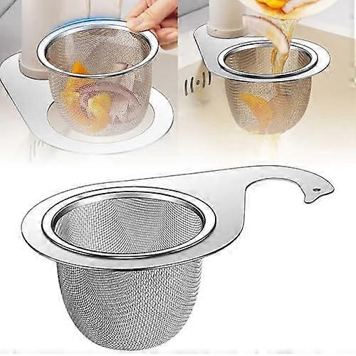 2025 Stainless Steel Swan Sink Strainer Basket 2Pack with Fine Mesh Filtration for Kitchen