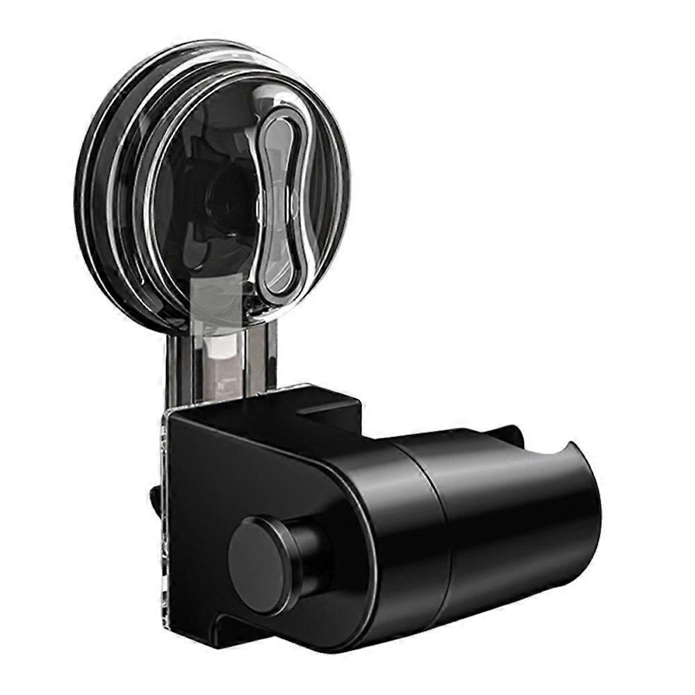 No Drill Showerhead Bracket With Hanger Hooks Adjustable Nozzle Stand  Bathroom Accessories