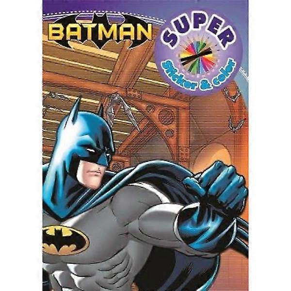 Batman - coloring book with stickers multicolor