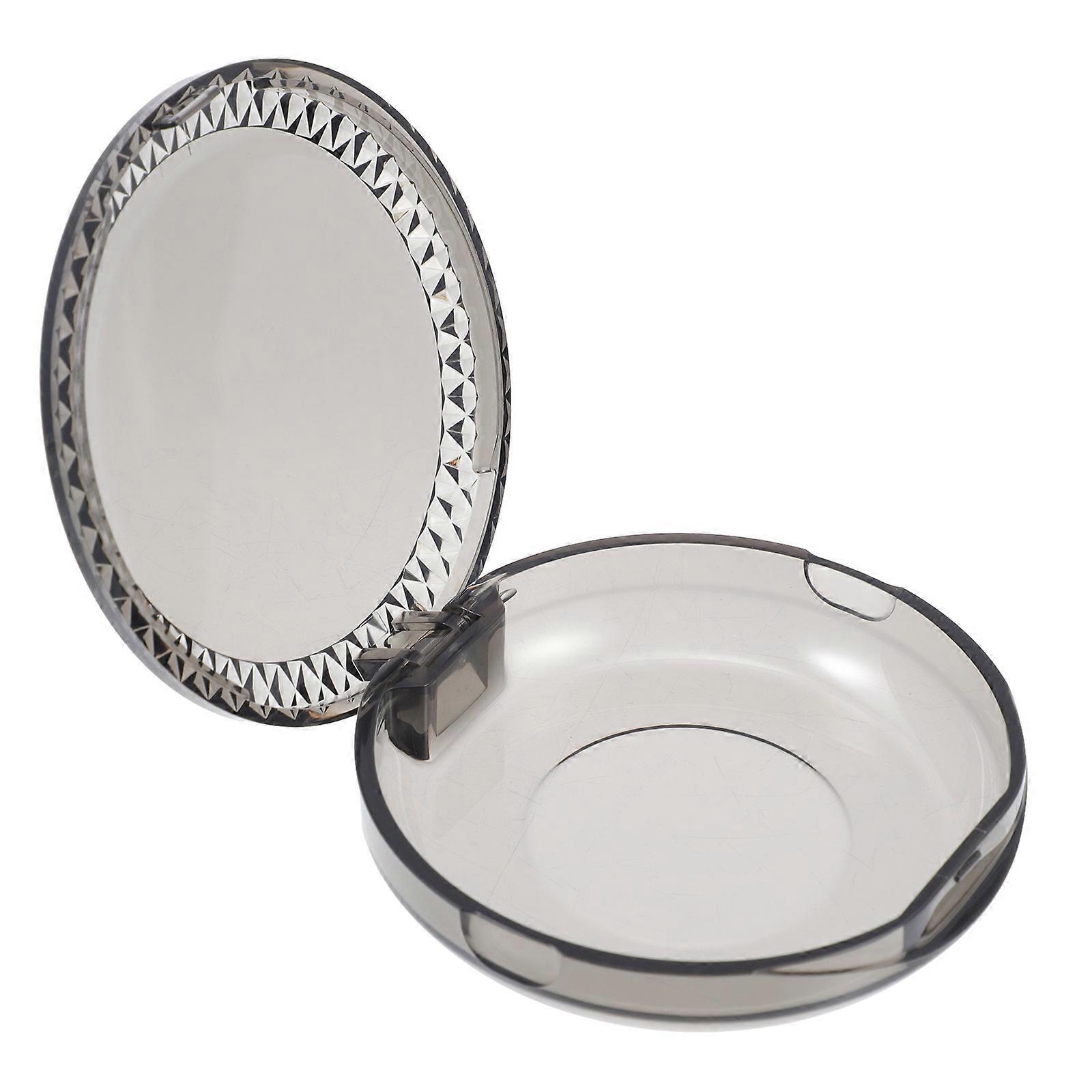 Retainer Case Dental Orthodontic Box for Storing 2Pcs Black Durable