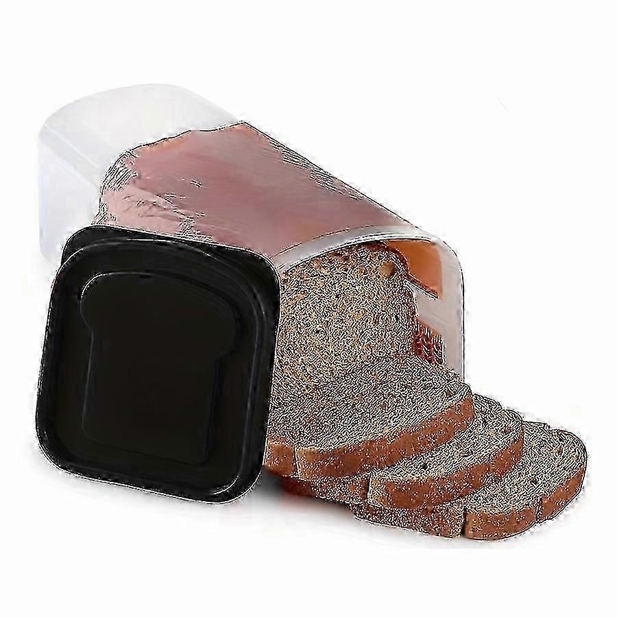 Large-Capacity Bread Box with Leak-Proof Lid - Stackable Kitchen Organizer for Bread, Toast, and Grains Storage - Essential Kitchen Accessor