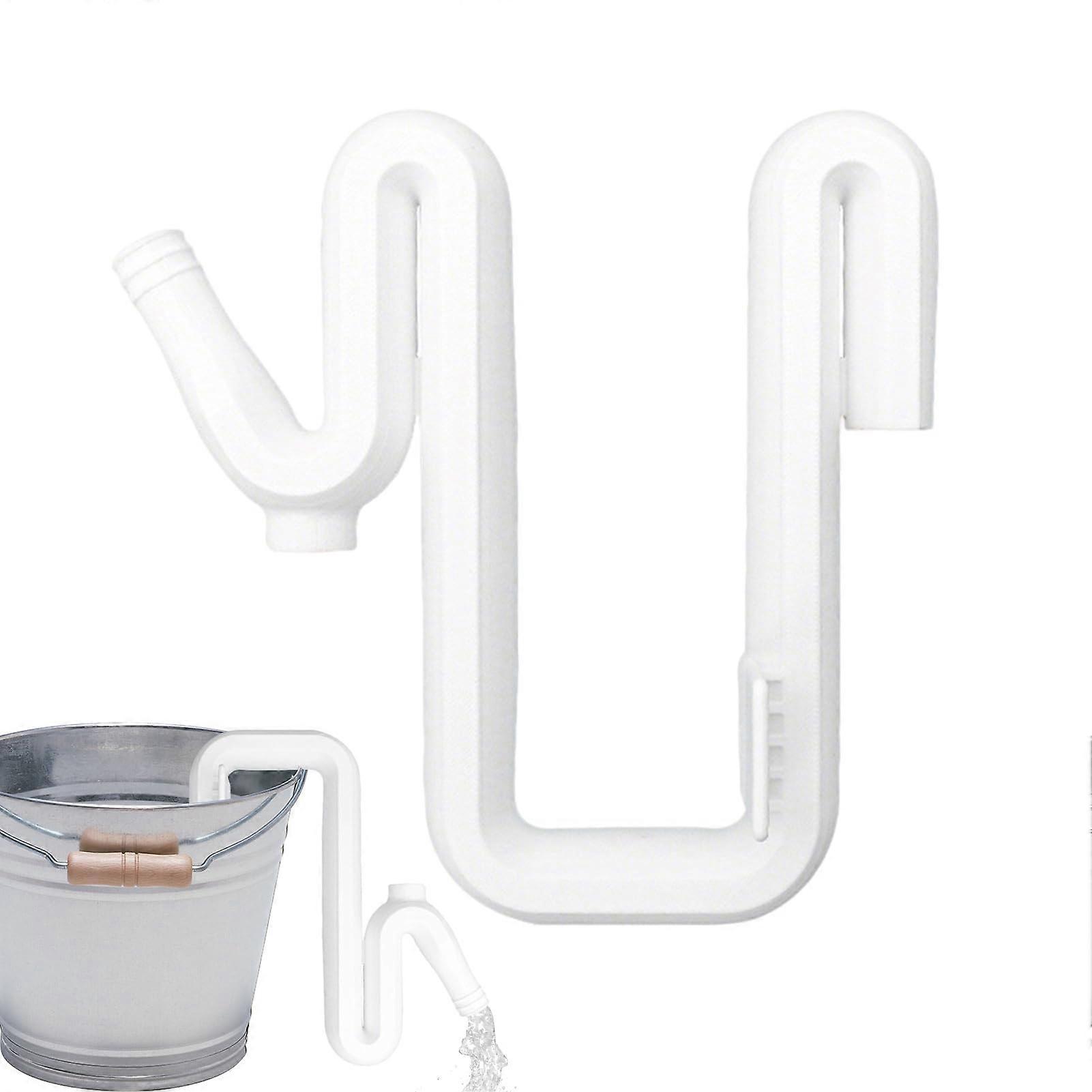 Rain Barrel Overflow Hose with Quick Connect Design for Efficient Weatherproof Rainwater Diversion