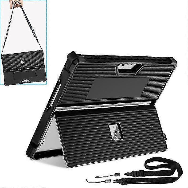 Striped Hollow Tablet Case For Microsoft Surface Pro 9 2025