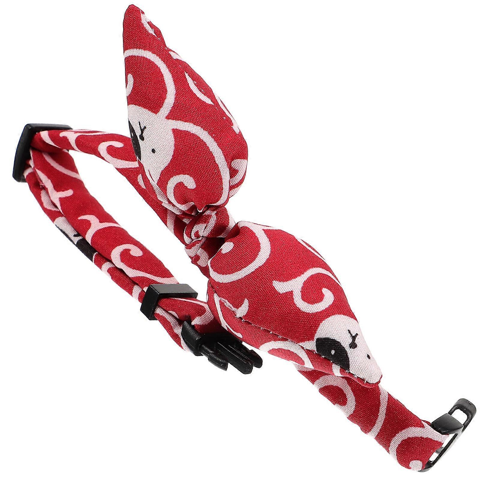 Collar with Bowtie for Adjustable Party Use 5Pcs Set