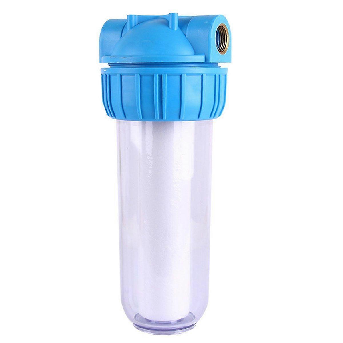 Household Water Purifier Pre-Filter Bottle 3/4in Copper Thread Interface Transparent Filter Bottle P