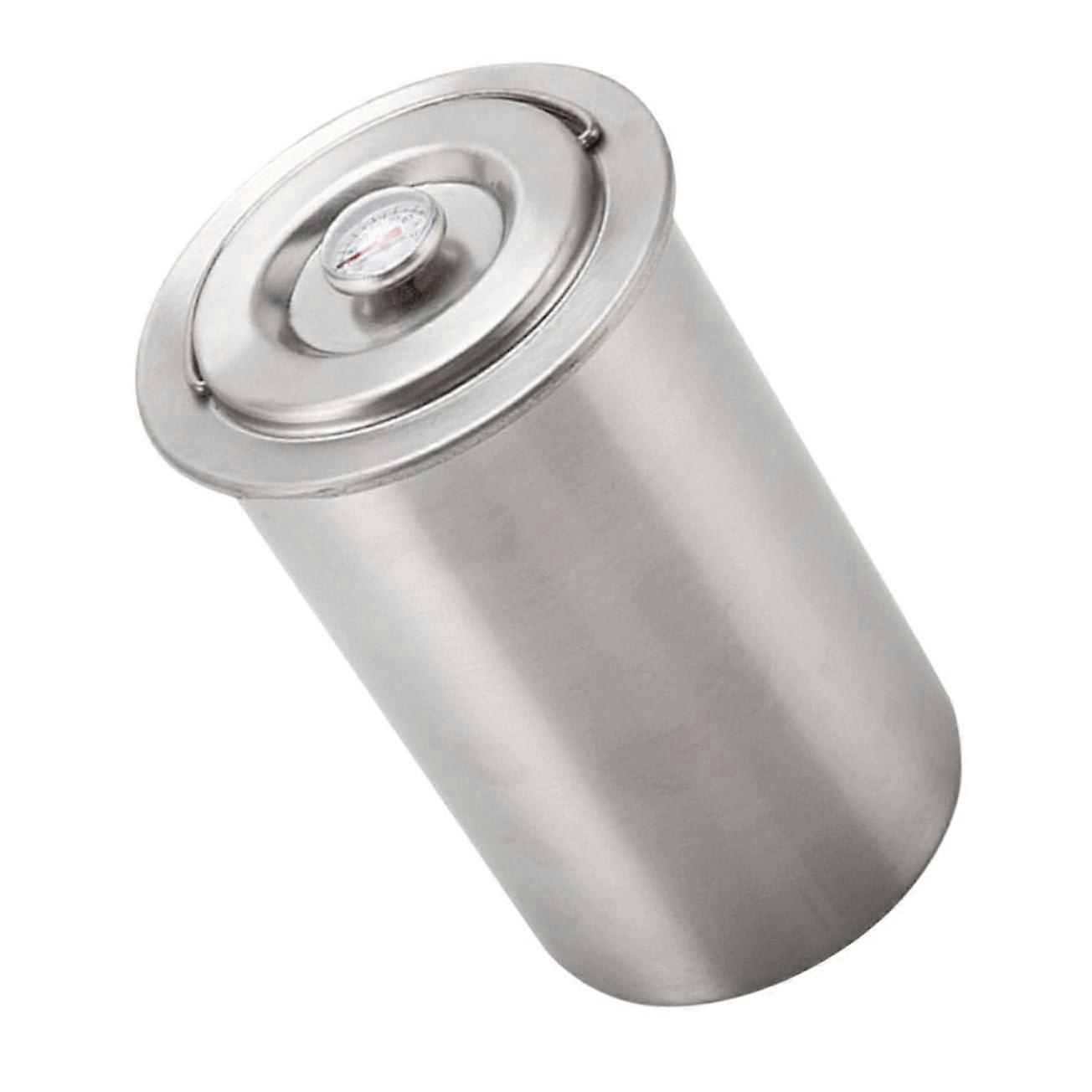 Ham Press Stainless Steel Meat Press Mold with Thermometer for Fast MultiMeat Cooking