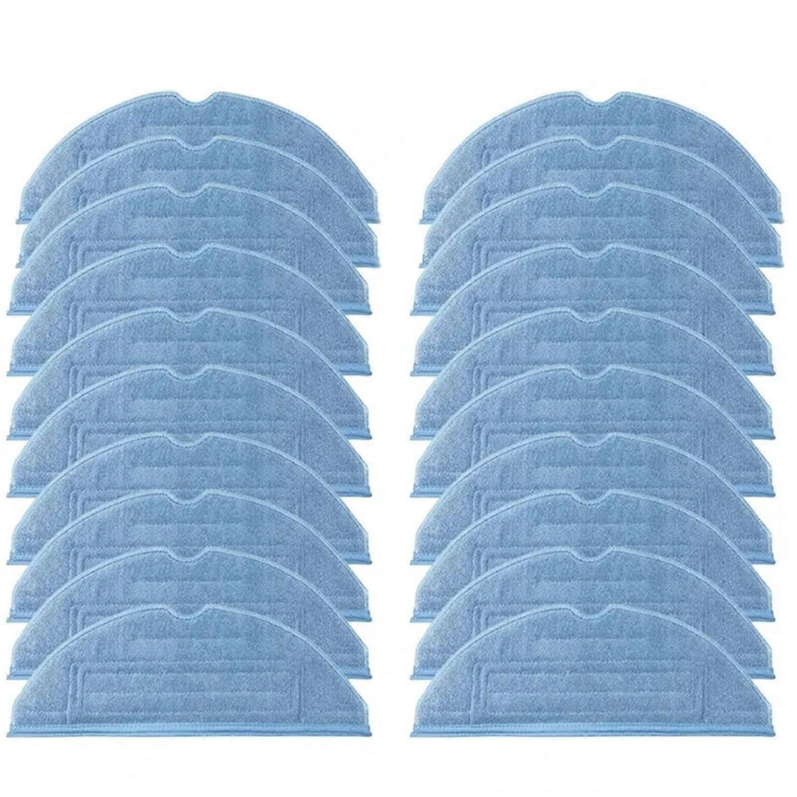 Mop Pads 20PCS QuickDry Microfiber Replacement Cloths for Roborock S7 MaxV T7S Plus