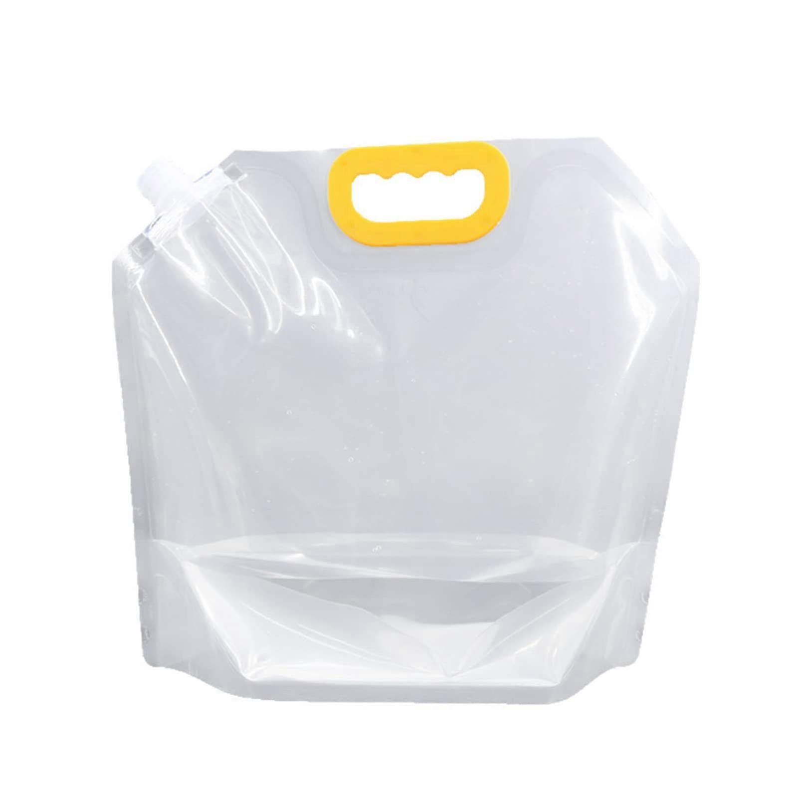 5L Foldable Water Storage Bag Large Capacity LeakProof Reusable Portable Water Container for Camping