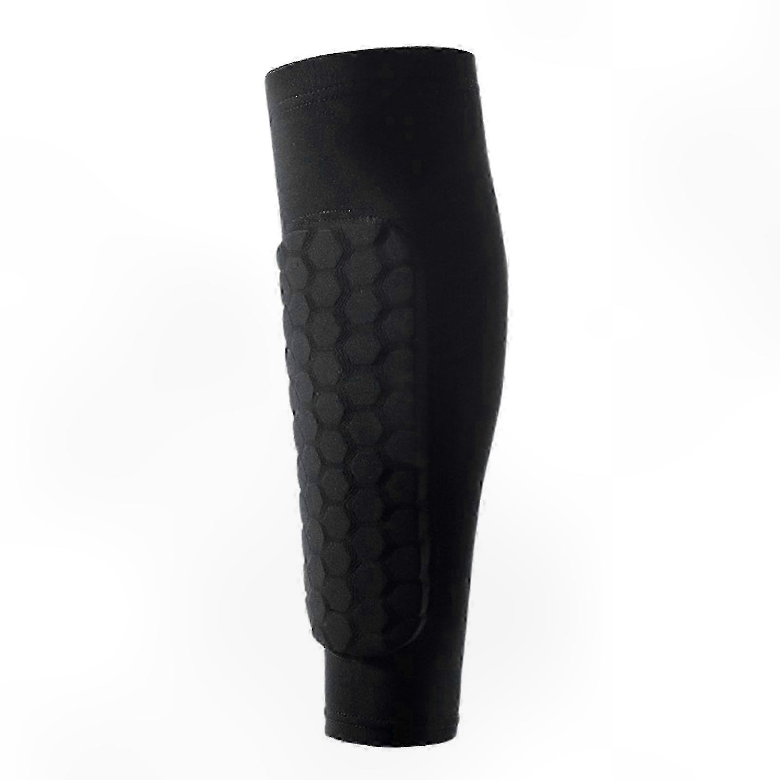 Ski Shin Guards with Calf Compression Sleeves for Adults