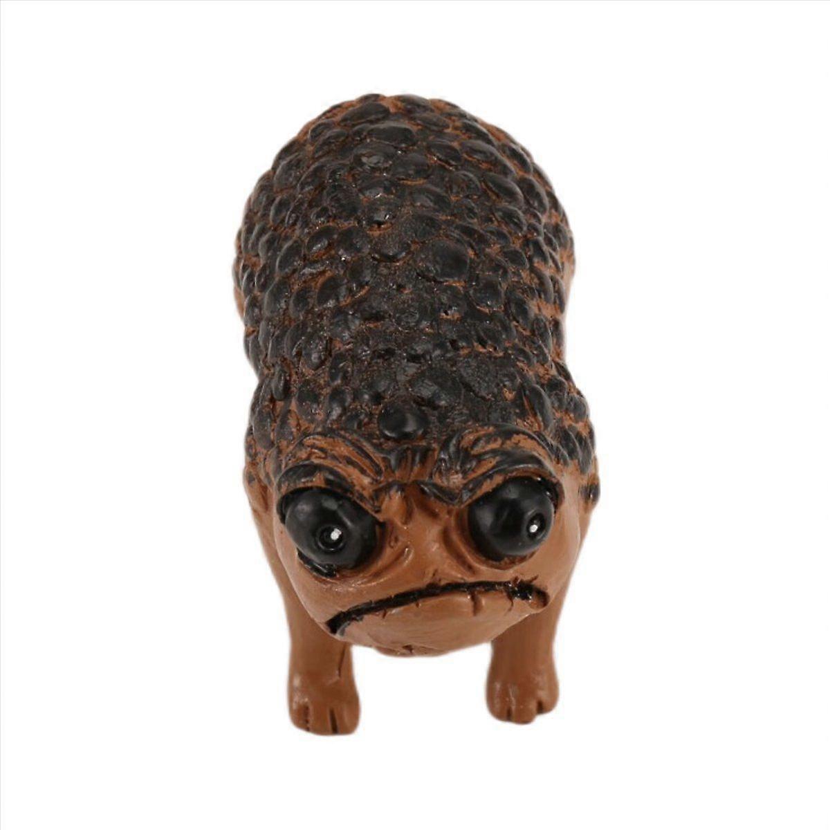Grumpy Frog Toad Statue Ugly Angry Garden Yard Frog Decor Statue