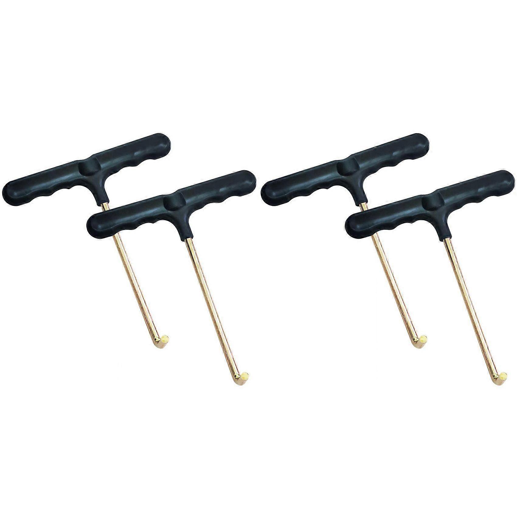 4Pcs Trampoline Spring Pull Tool, Trampoline Puller T-Hook Spring Puller Tool