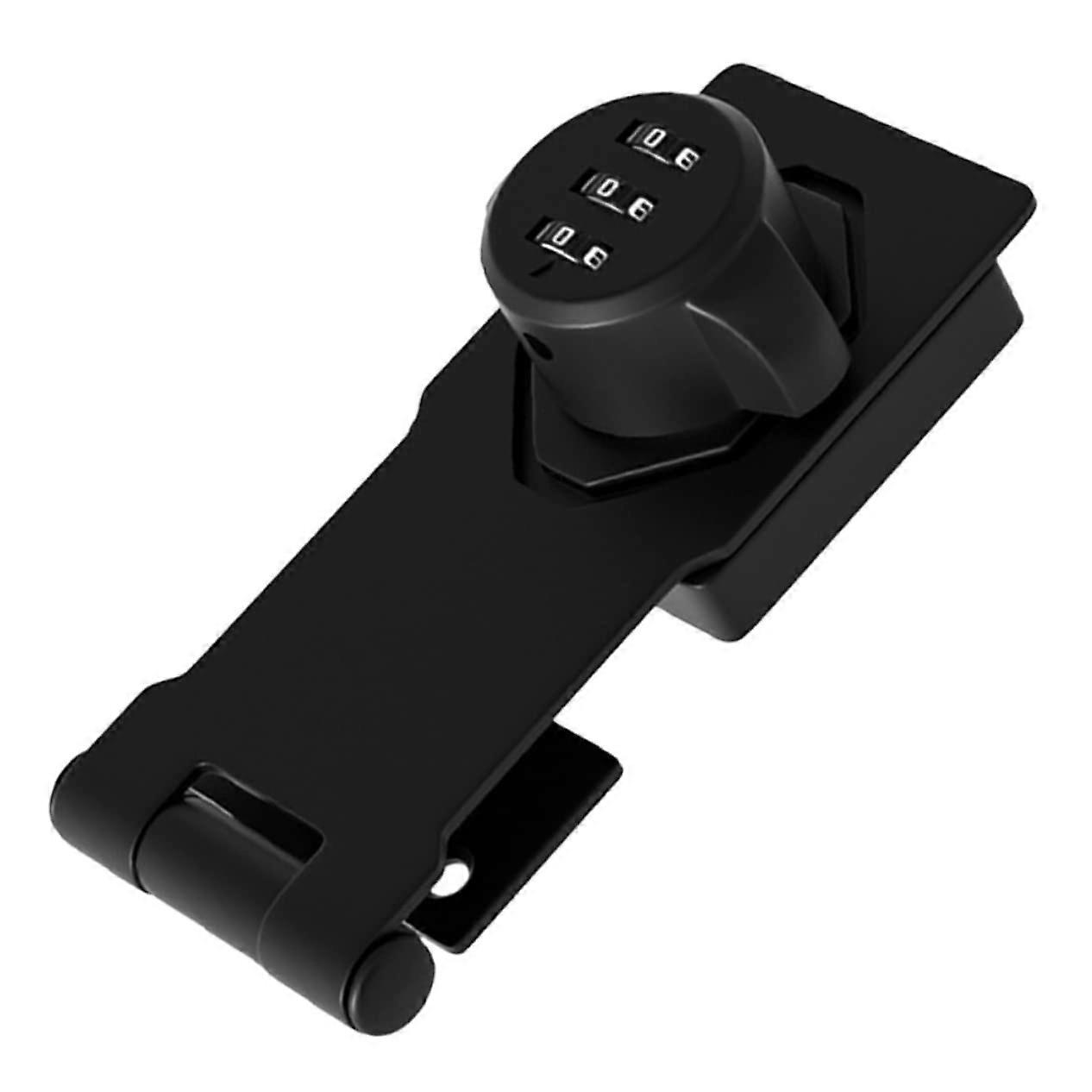 Cabinet Combination Lock with Password Security, Keyless Metal AntiTheft Latch for Cabinets and Drawers