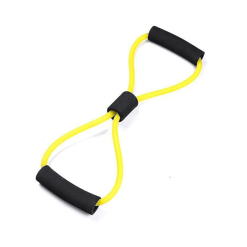 חדר כושר חם יוגה מסטיק כושר התנגדות הלהקה 8 מילה חזה הרחבת חזה חבל אימון כושר גומי רצועות אלסטיות עבור תרגיל מתיחה