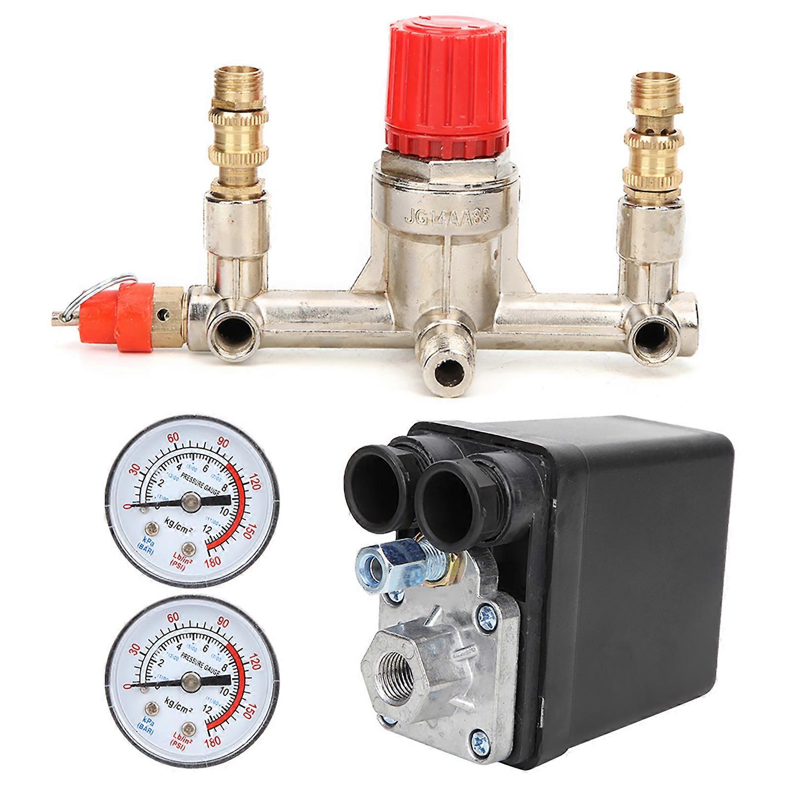 Pressure Regulating Valve Assembly Normally Closed Switch Bracket Air Compressor Accessories