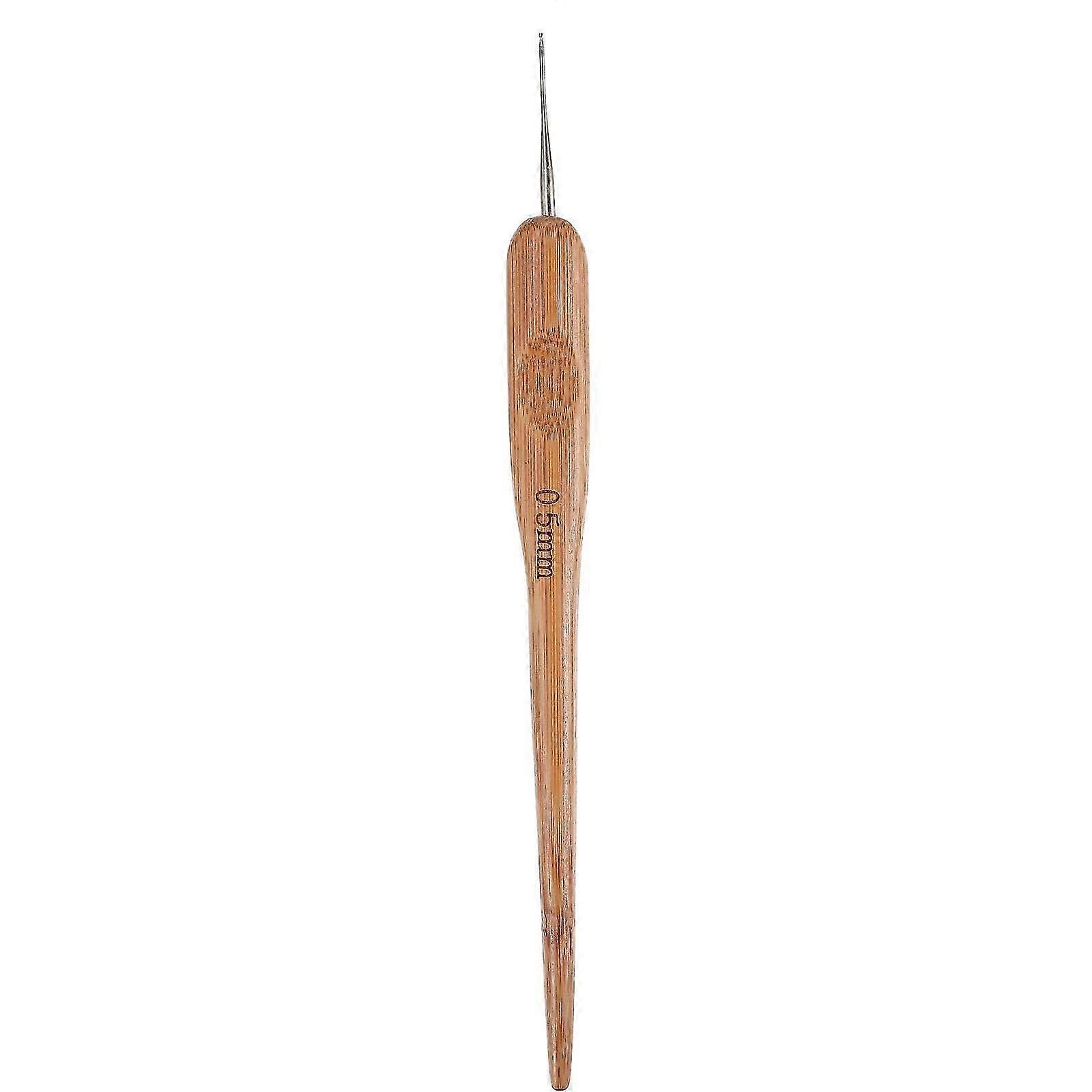 Wood Handle Dreadlocks Crochet Hook for Braid Craft